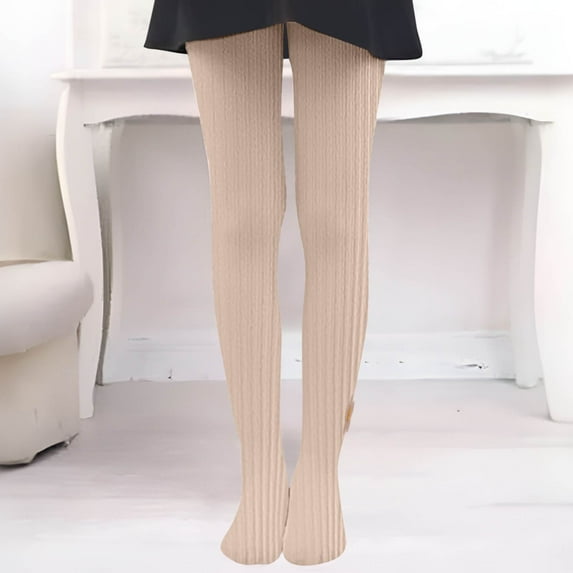 Bnwani Toddler Socks for Girls Spring Tights Dance Thin Cute Socks Yellow