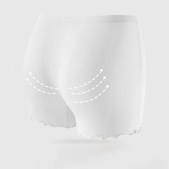 Bnwani Underwear for Girls Solid Boxer Briefs Bottom Safety Breathable Antibacterial Panties Size 14