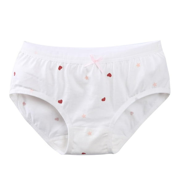 Bnwani Underwear for Kids Girls Cotton Solid Comfortable Panties