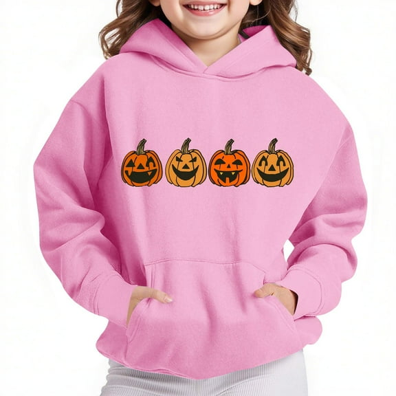 Bnwani Boys Sweatshirts Long Sleeve Fleece Casual Oversized Cute Solid Pocket Pink Size 3-4t