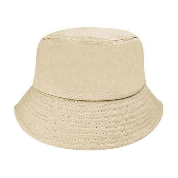 Bnwani hats for kids Cotton Solid Fisherman hat