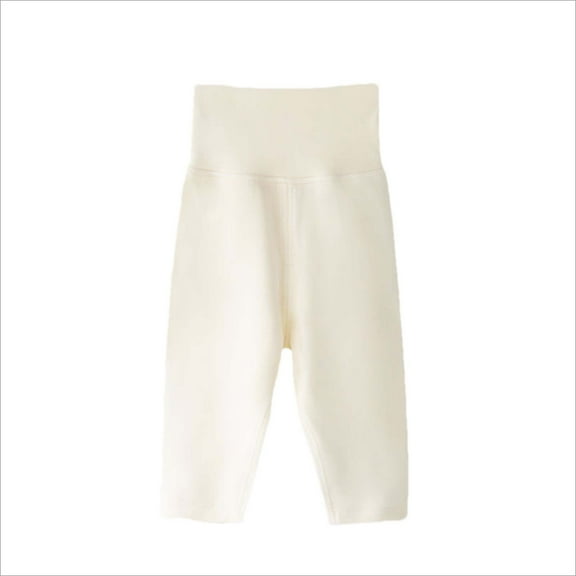 Bnwani leggings for toddlers Spring Winter High Waist Velvet Warm Outwear White