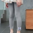 thumbnail image 1 of Bnwani leggings for toddlers Summer Thin Breathable Lightweight Bowknot Gray, 1 of 3