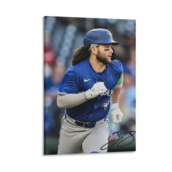 Bo Bichette Canvas Poster Artworks Picture Print Poster Wall Art Painting Canvas Gift Decor Home Posters Decorative 24x36inch(60x90cm)