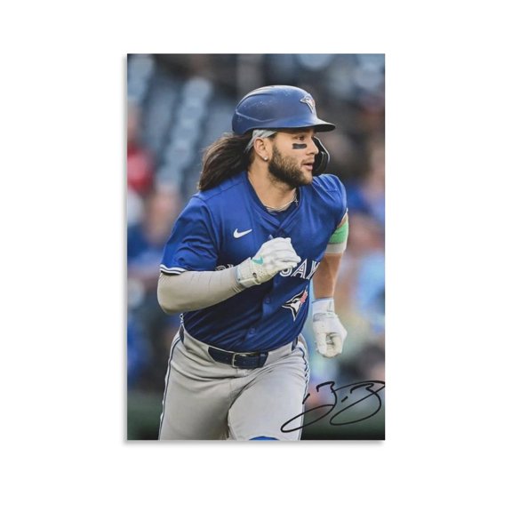Bo Bichette Canvas Poster Posters Art Print Wall Photo Paint Poster Hanging Picture Family Bedroom Decor Gift 12x18inch(30x45cm)