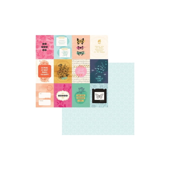 Bo Bunny Beautiful Things Paper 12x12