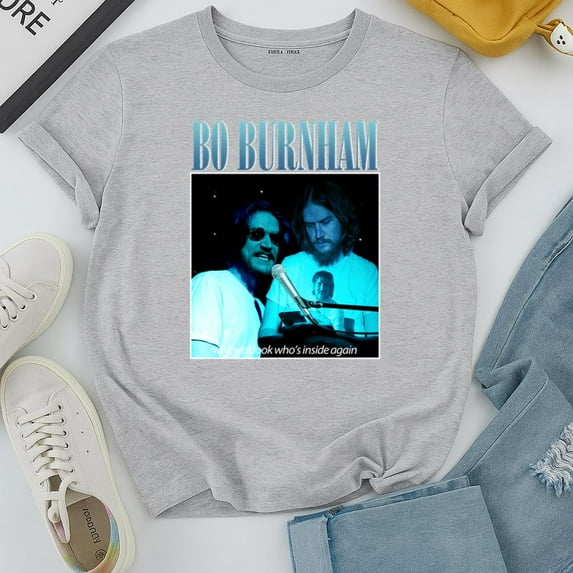 Bo Burnham Inside Welcome To The Internet Comedy Special Graphic Unisex T-shirt, for men & women, up to size 5XL