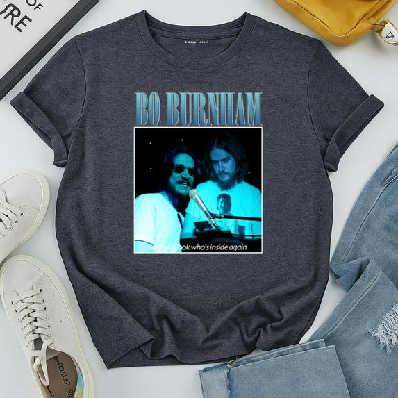 Bo Burnham Inside Welcome To The Internet Comedy Special Graphic Unisex T-shirt, for men & women, up to size 5XL