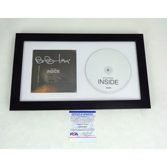 Bo Burnham Signed Autograph Inside Comedy Special CD Framed PSA/DNA COA B