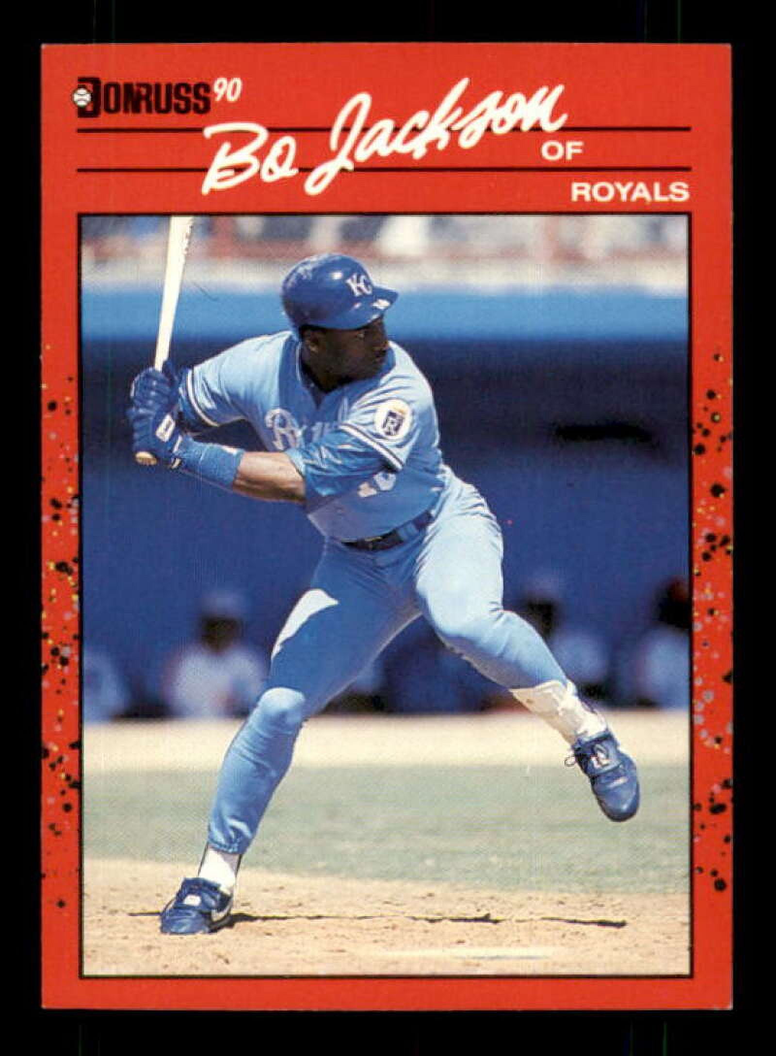 Bo Jackson Card 1990 Donruss Diamond Kings 61