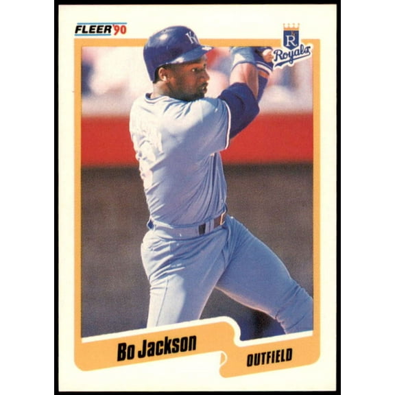 Bo Jackson Card 1990 Fleer #110