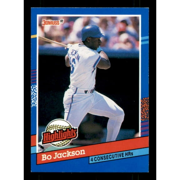 Bo Jackson Card 1991 Donruss Bonus Cards #bc-10