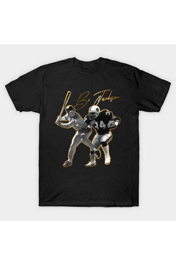 Bo Jackson Gold Tribute T-Shirt