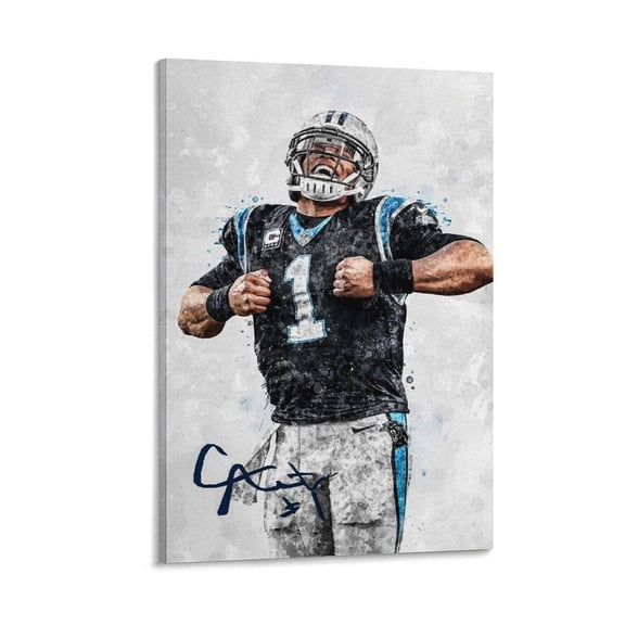 Bo Jackson Signed Print Football Wall Art, Unframed Poster