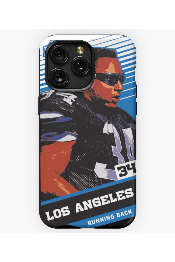 Bo Jackson Super Rookie Tee T-Shirt Athlete A10445 Phone Case for iPhone 11 to 17 Pro Max