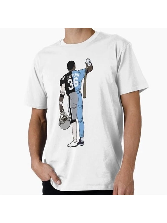 Bo Jackson Two Sport Athlete Fan T-Shirt All Size S-5XL