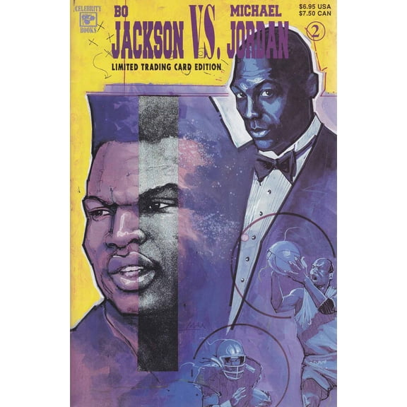 Bo Jackson vs. Michael Jordan #2A VF ; Celebrity Comic Book