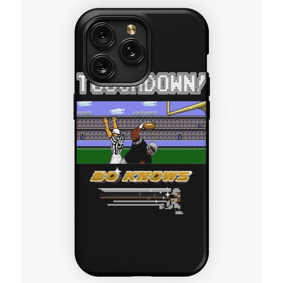 Bo Knows DELUXE Two-Sport Athlete Legend A10365 Phone Case for iPhone 11 to 17 Pro Max