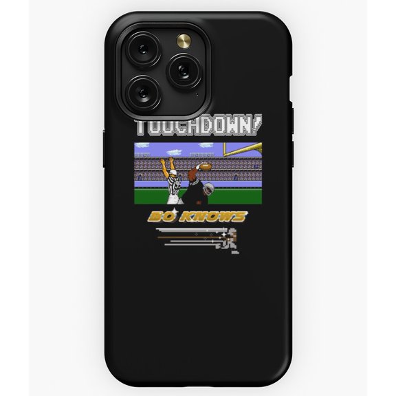Bo Knows Deluxe Two-Sport Athlete Fan Tribute A10388 Phone Case for iPhone 11 to 17 Pro Max