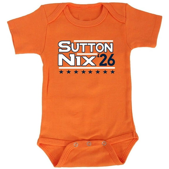 Bo Nix Courtland Sutton 2026 Denver Baby 1 Piece