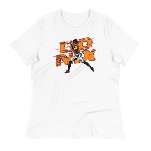 Bo Nix "Illustration" Women's T-Shirt (L)
