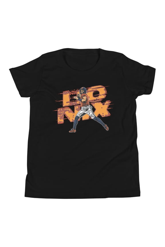 Bo Nix "Illustration" Youth T-Shirt (M)
