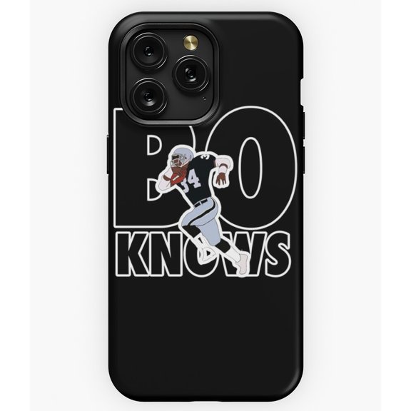 Bo Running to Play Baseball Classic Athlete A10338 Phone Case for iPhone 11 to 17 Pro Max