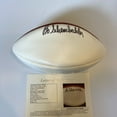Bo Schembechler Signed Football JSA COA Michigan Wolverines RARE