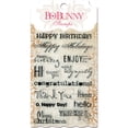 thumbnail image 1 of BoBunny Stamps 4"X6"-Sentiments, 1 of 2