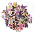 thumbnail image 1 of BoJack Horseman Cartoon Series Themed Set of 58 Assorted Stickers Decal Set, 1 of 1
