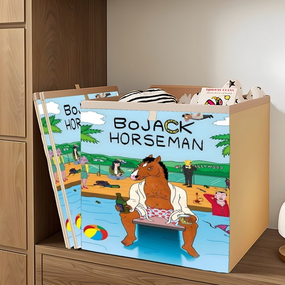 BoJack Horseman storage box say goodbye to clutter with one sleek box. Reclaim your space and keep the elegance for yourself.12.99  12.99  12.99 in.
