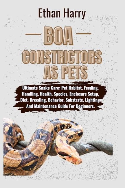 Image result for Boa Constrictors as Pets : Ultimate Snake Care: Pet Habitat, Feeding ...