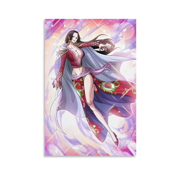Boa Hancock Anime Poster Artworks Picture Print Poster Wall Art Painting Canvas Gift Decor Home Posters Decorative 12x18inch(30x45cm)