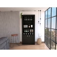 thumbnail image 1 of Boahaus Bangor Bar Cabinet (Black), 1 of 5