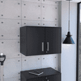 thumbnail image 1 of Boahaus Bucheon Wall Cabinet (Black), 1 of 6