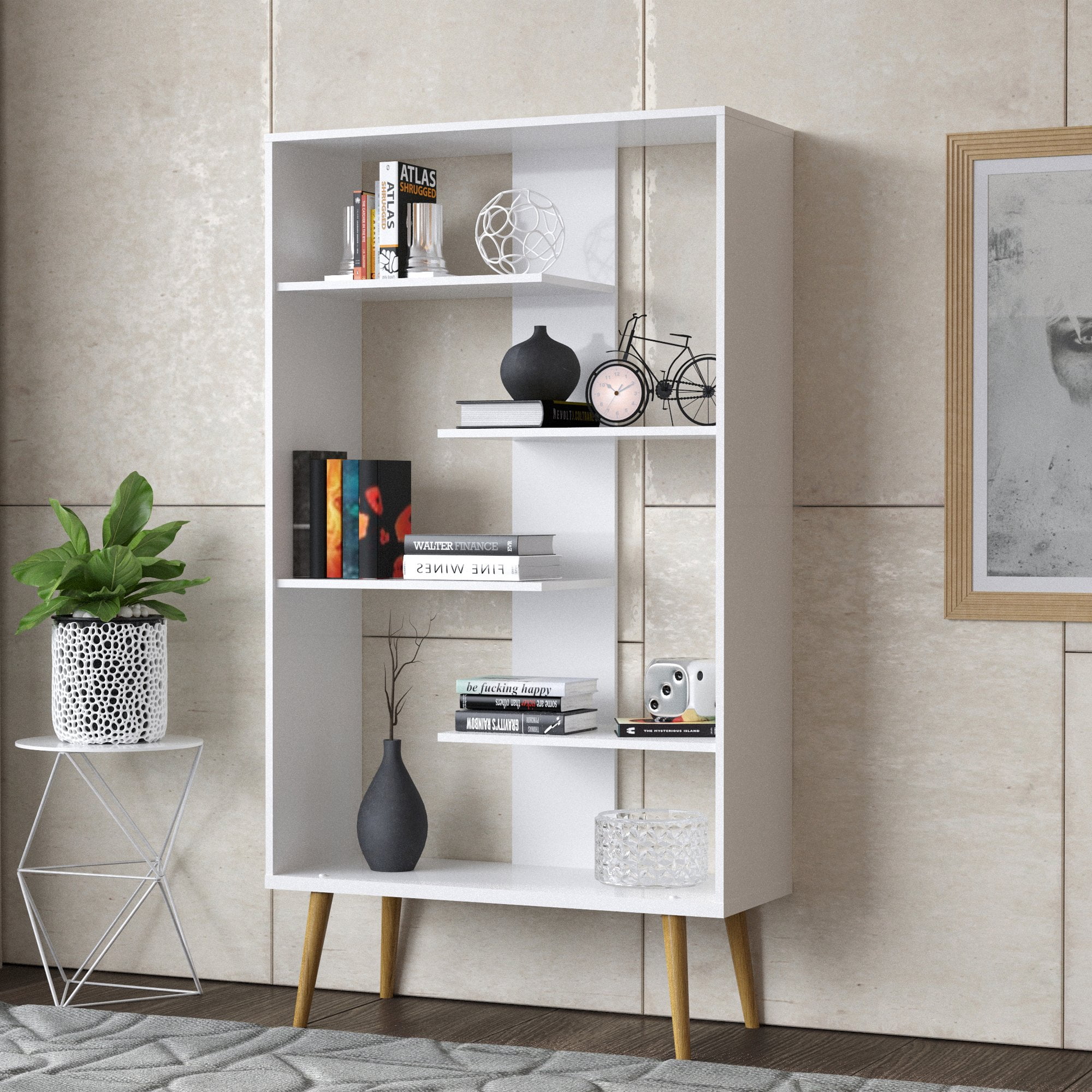 Scandinavian bookcase 2024