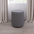 thumbnail image 1 of Boahaus Lyanna Makeup Vanity Stool with Soft Cushion, Grey (No Storage), 1 of 7