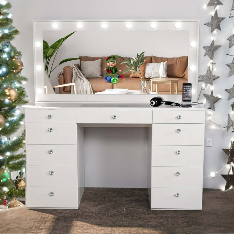 Hollywood glam vanity clearance string lights