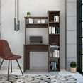 thumbnail image 1 of Boahaus Yerevan Computer Desk (Oak), 1 of 5