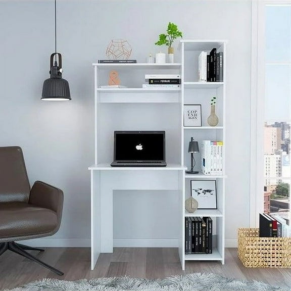 Boahaus Yerevan Computer Desk (White)