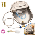 thumbnail image 2 of Automatic Animal Water Bowl With Float Valve - 304 Stainless Steel Livestock Drinker 2 of 9