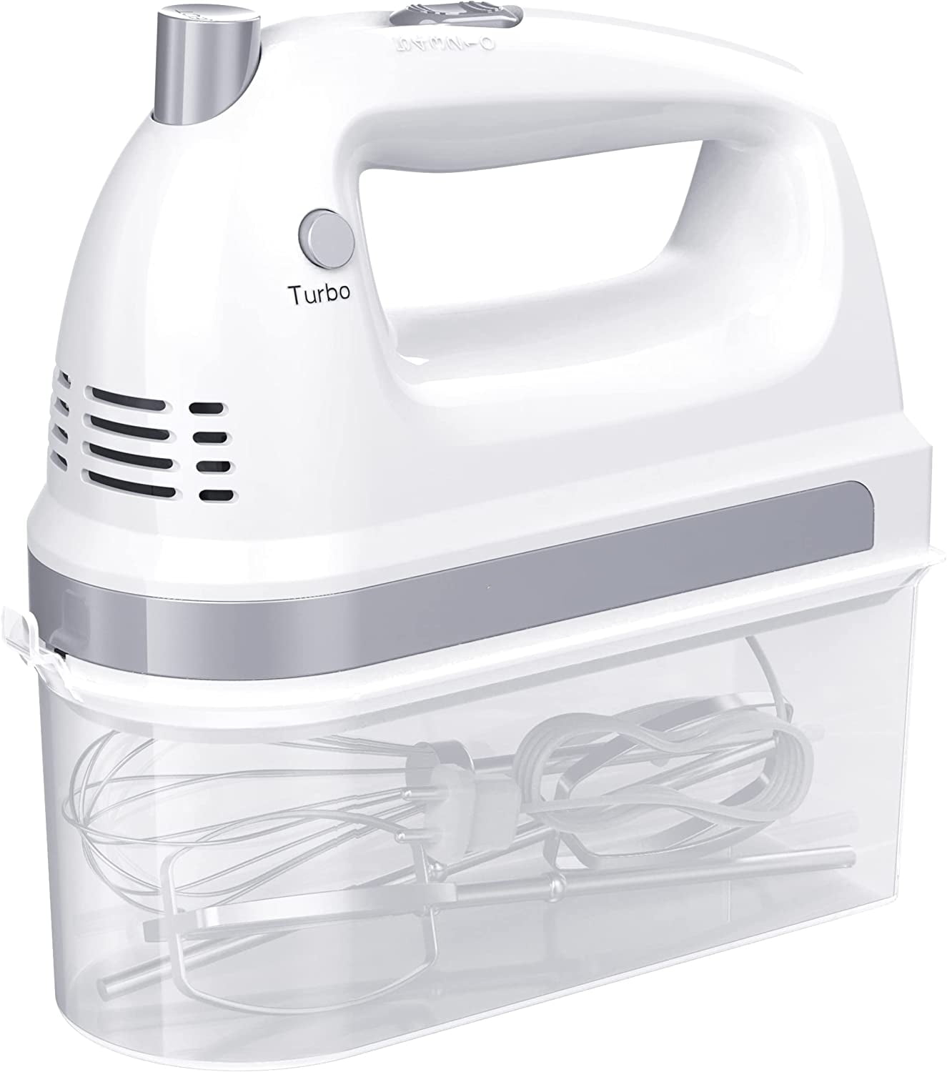 Boajf Electric Hand Mixer, 250W Power Handheld Mixer Kitchen for 5