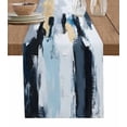 thumbnail image 1 of Boanket Abstract Geometric Table Runner - 120 Inch Long, Kitchen Dining Table Runner Dresser Scarves, Modern Oil Painting Art Farmhouse Decor for Coffee Tables Wedding Party Banquet, 1 of 8
