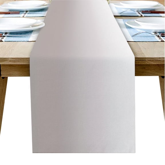 Boanket Gray Beige Ombre Table Runner - 36 Inch Long, Kitchen Dining Table Runner Dresser Scarves, Abstract Modern Art Gradient Farmhouse Home Decor for Coffee Table Wedding Party Banquet