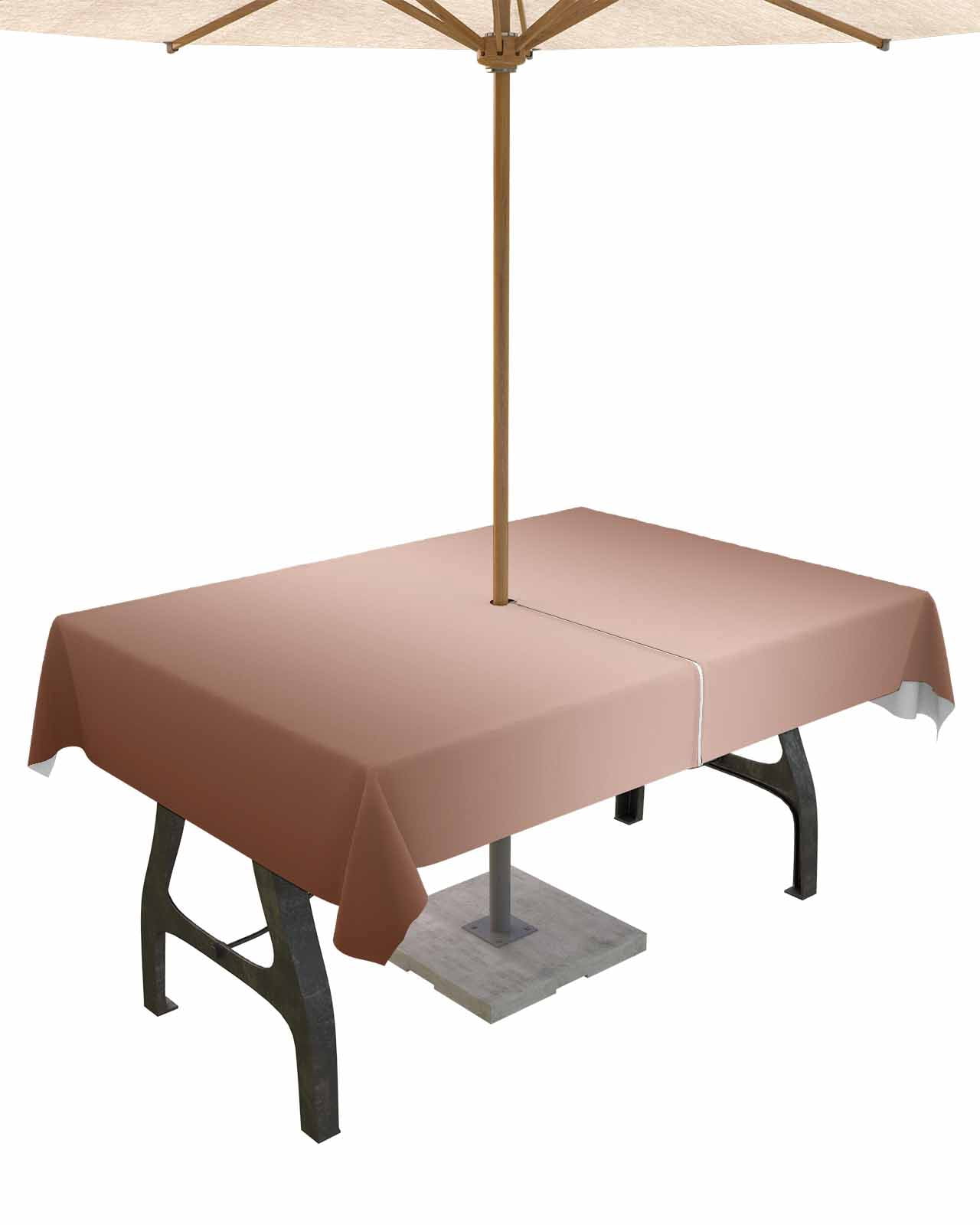 Boanket Outdoor Tablecloth with Umbrella Hole for Patio/Picnic/Party ...