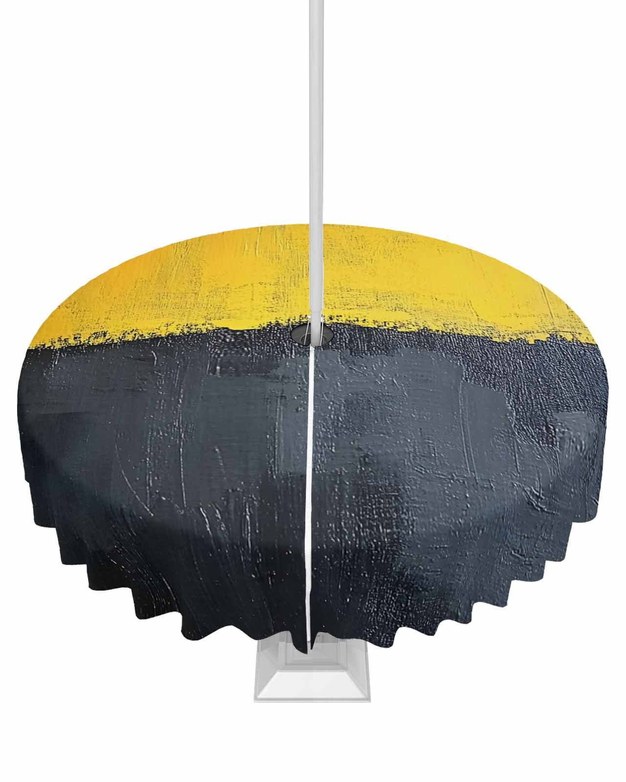 Boanket Outdoor Tablecloth with Umbrella Hole for Patio/Picnic/Party