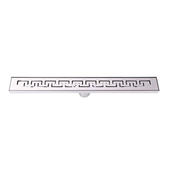 Boann BNLD24C03 Modern Line Design Stainless Steel Linear Drain - 24 in.