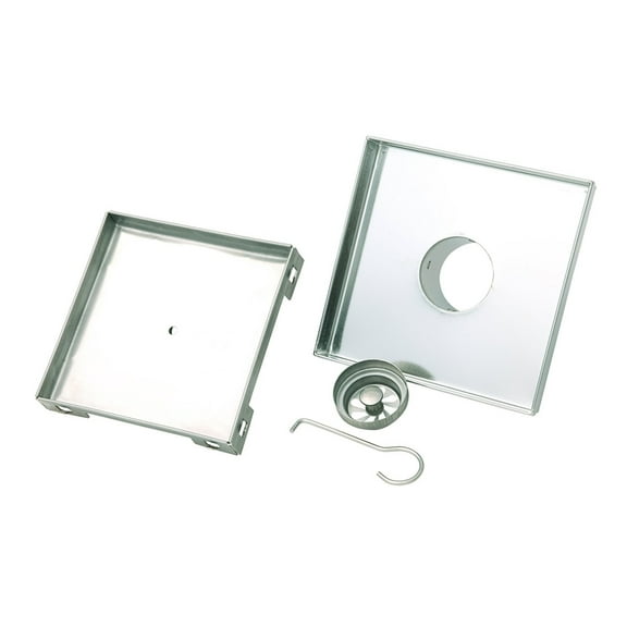 Boann Tile Insert Square 2'' Grid Shower Drain