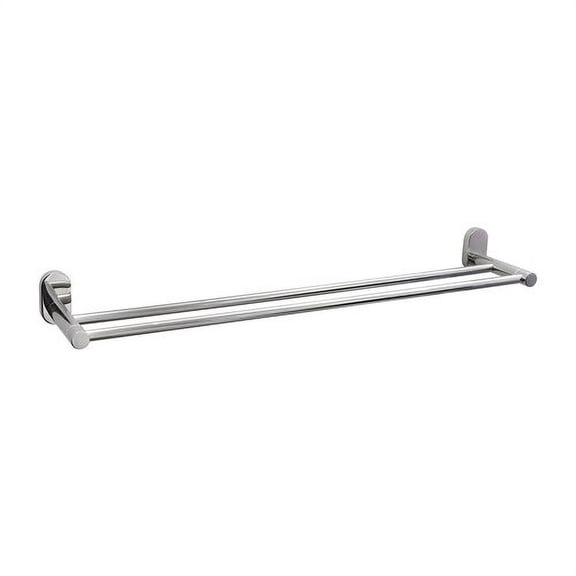 BOANN Solid T304 Stainless Steel 24 Inch Bathroom Towel Bar w/ Chrome Finish (BN