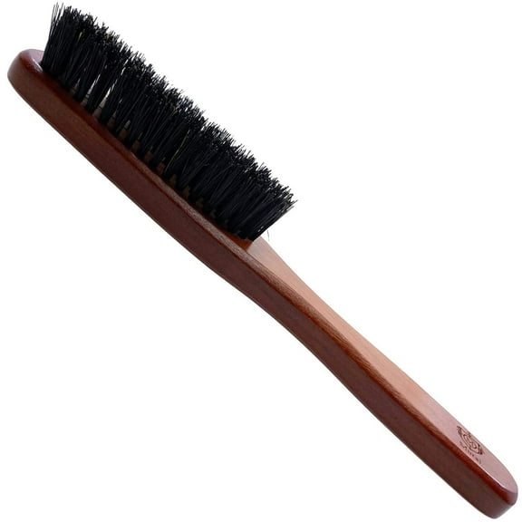 Murai by Giorgio GM5 Boar Bristle Hair Brush for Men - Travel Soft Bristle Hair Brush From the Murai Beard Kit for Men - The Refined Boar Bristle Brush for Mens Skin Care and Mens Grooming